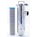 náhled produktu Tubular filter | type C-C, DN50 (K64), inner filtration slotted sieve 0,1 mm