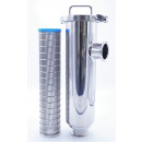 náhled produktu Tubular filter | type C-C, DN50 (K64), filtration slotted sieve 0,55 mm