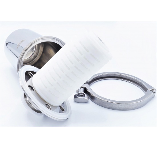 ventilační filtr - jednotlivé komponenty