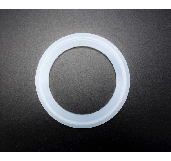 VMQ clamp těsnění, DN 65, talířek 91 mm