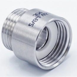 VMQ těsnění k závitové redukci 5/8"x1/2", silikonové