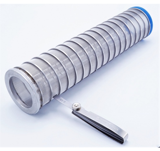 vnitřní síto 0,5 mm do nerezového mladinového filtru DN 65