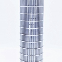 vnitřní síto 0,55 mm - směr filtrace