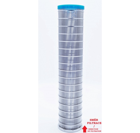 vnitřní síto 0,55 mm - směr filtrace