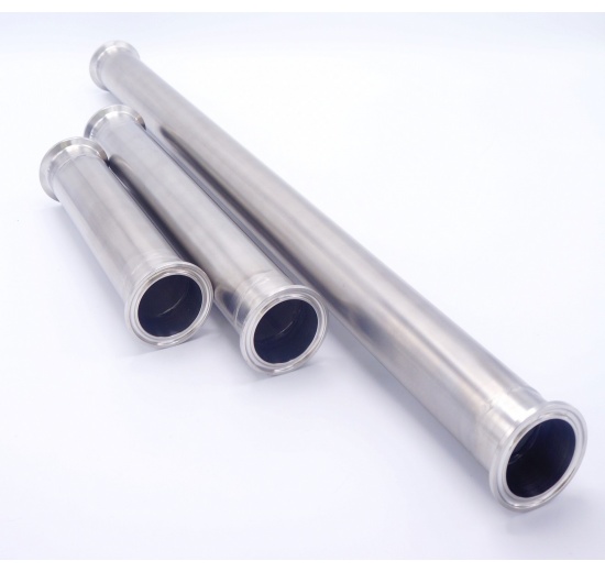 výroba na zakázku Indcom trubky clamp, různé délky