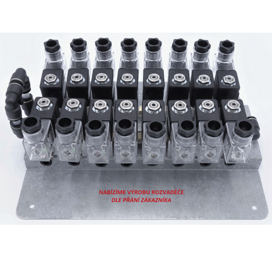 vyrobené rozvaděče dle přání zákazníka