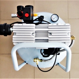 vzduchový kompresor bezolejový, dlouhá životnost, automatický chod, velmi nízká hlučnost