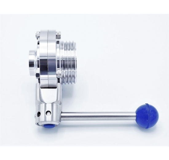 závitová/navařovací přímá klapka, typ G-S, DN 40