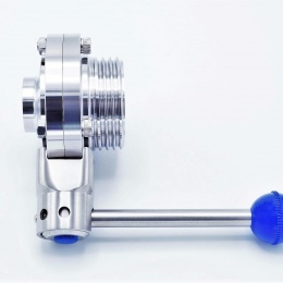 závitová/navařovací přímá klapka, typ G-S, DN32