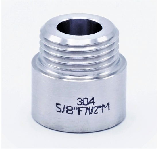 závitová redukce, vnitřní/vnější | 5/8"x1/2"