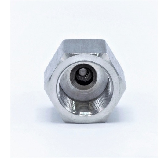 závitová redukce z nerezové oceli VNĚ/VNI s vnitřním cylindrickým závitem